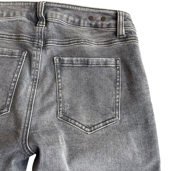 Cabi high skinny distressed jean gray blue size 2 - Picture 6 of 10